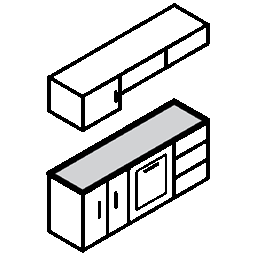 Küchenarbeitsplatte