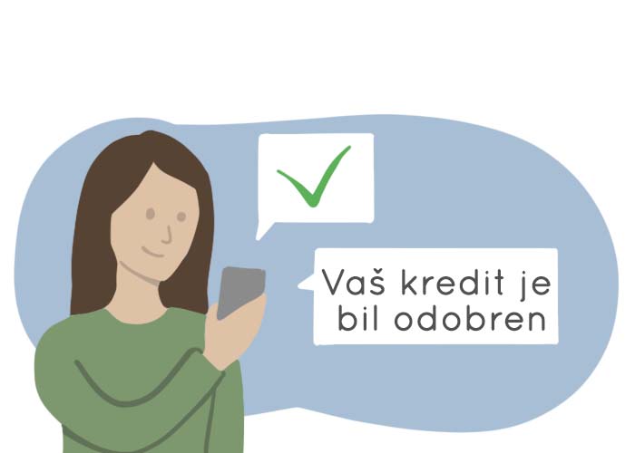 Erhalten Sie die Bestätigung, dass der Kredit genehmigt ist