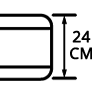 Matratzenhöhe - 24 cm