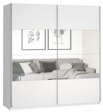 Kleiderschrank Beta 220 cm – Weiß – 22971658