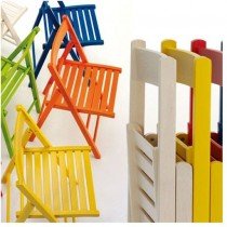 Fola - Stuhl Bunny orange