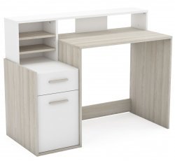 Computertisch Delphi - weiß