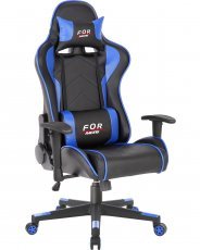 Gaming Stuhl Kelt schwarz+blau