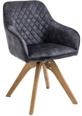 Stuhl Veles - dunkelgrau