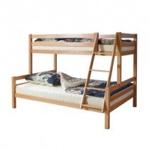 Bett na kat Rotar 90x200cm +140x200cm - Natur