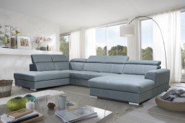 Ecksofa Monreal U Rec 120 - anthrazit - r