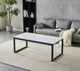 Couchtisch Hanos - Weiß Hochglanz