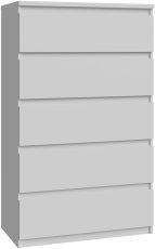 Hohe Kommode Chelsea 45 - weiß