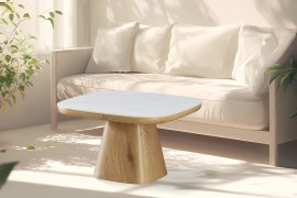 Couchtisch Boden - 80x80 cm