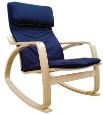 Relaxsessel Rocker - blau