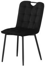 Esszimmerstuhl Milik – schwarz