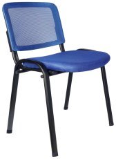 Konferenzstuhl Visitor – blau