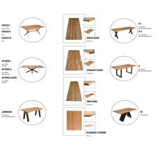 Tisch Connect – Platte Schweizer Kante Dl – 160x90 cm