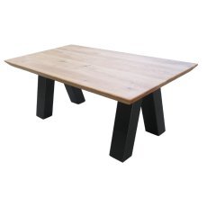 Couchtisch Connect – Platte Schweizer Kante Dl 20+20 (Eiche)