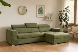 Wohnlandschaft Calgary Rec 120 D hellgrau