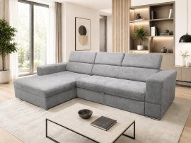 Wohnlandschaft Calgary Rec 120 L hellgrau