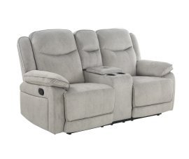 Zweisitzer mit Relaxfunktion Harley 2RR grau
