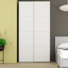 Fola - Kleiderschrank mit Schiebetüren - 120 cm