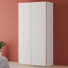 Fola - Kleiderschrank mit Schiebetüren - 120 cm