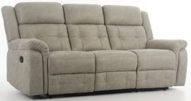 Dreisitzer-Sofa Trevi - hellbeige