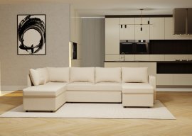 Wohnlandschaft in U-Form Concept - L