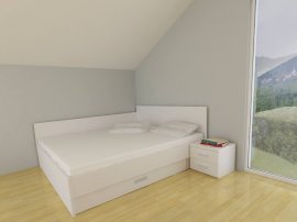 Bett Soni mit Schublade - 90x200 cm