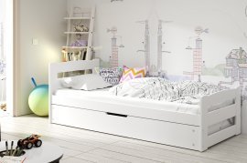 Bett Erni - 90x200 cm - weiß