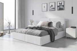 Bett Hilton - 180x200 cm - weiß