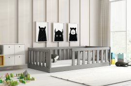 Kinderbett Bella Sima - 80x160 cm - Graphit