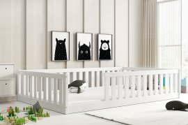 Kinderbett Bella Sima - 120x200 cm - weiß