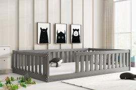 Kinderbett Bella Sima - 120x200 cm - Graphit