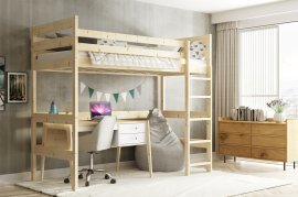 Etagenbett Antresola - 90x200 cm - Kiefer