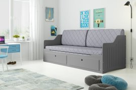 Bett Transformer Grand – 80x200 oder 160x200 cm – Graphit