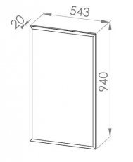 ML Meble - Spiegel Blanco 24