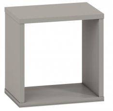 Wandregal Drop 18W 19W - metallic grau
