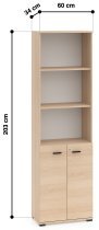 ML Meble - Regal Odelis 02