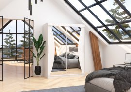 Kleiderschrank mit Schiebetüren Max – 150 cm