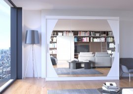 Kleiderschrank mit Schiebetüren Cambe – 250 cm