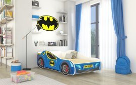 Kinderbett Batcar – 70x140 cm
