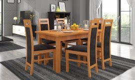 Ausziehbarer Esstisch S4 für das Esszimmer-Set Rodos 7, 14, 38, 52, 53, 56, 57, 59