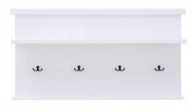 Wandgarderobe Galineo Gal P03 – Weiß