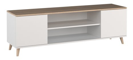 Weiß/Eiche Sonoma RTV-PET-W+S-Q017