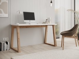 Schreibtisch Iwo – Weiß/Artisan