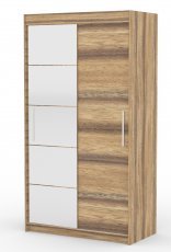 Kleiderschrank mit Schiebetüren Esti – 120 cm – Murano