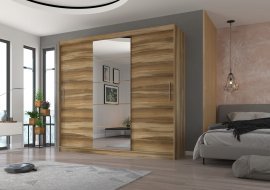 Kleiderschrank mit Schiebetüren Erwin – 235 cm – Murano