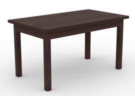 Ausziehbarer Esstisch Rodos 81 – Dunkle Walnuss