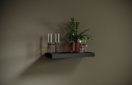 Wandregal Andrea 60 matt – Schwarz