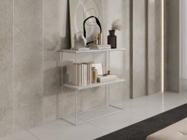 Schminktisch Toni – Weiß/Beton