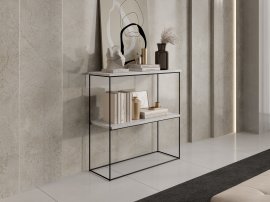 Schminktisch Toni – Schwarz/Beton