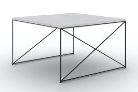 Couchtisch Nelia – Schwarz/Beton